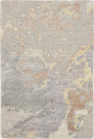 Nourison Silk Shadows SHA20 Silver Area Rug by Reserve Collection