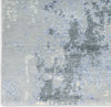 Nourison Silk Shadows SHA21 Blue/Sky Area Rug by Reserve Collection