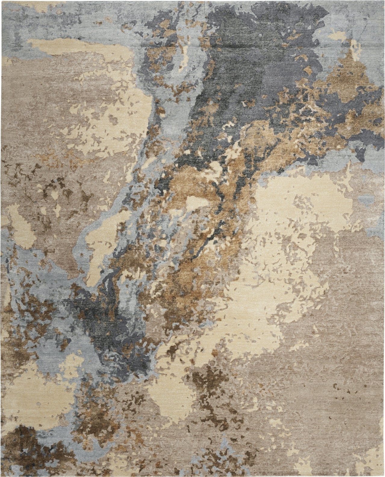 Silk Shadow Rug Nourison Silk Shadows SHA06 Taupe Area Rug – Incredible Rugs and Decor