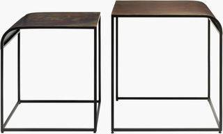 Surya Shayra SHAY-001 Black / Metallic-Brass Furniture main image