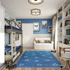 Joy Carpets Claremont Kids Shine On Blue Skies Area Rug