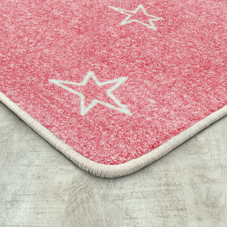 Joy Carpets Claremont Kids Shine On Blush Area Rug