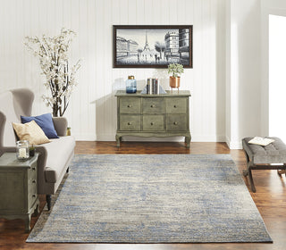 Ancient Boundaries Shore SHO-838 Blue Tones/Zinc Area Rug Alternative Image