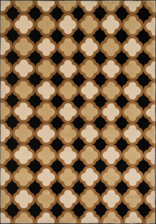 Loloi Shelton HSH04 Black / Camel Area Rug Main