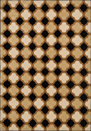 Loloi Shelton HSH04 Black / Camel Area Rug main image