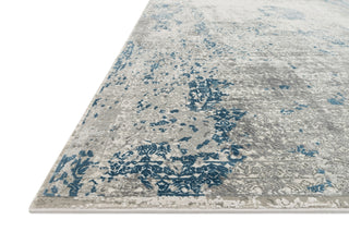 Loloi Sienne SIE-01 Dove/Ocean Area Rug Corner Image