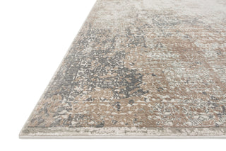 Loloi Sienne SIE-01 Ivory/Pebble Area Rug Corner Image