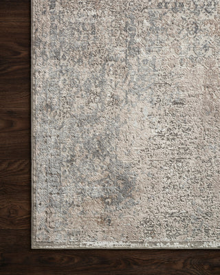 Loloi Sienne SIE-01 Ivory/Pebble Area Rug Corner Image