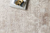 Loloi Sienne SIE-01 Ivory/Pebble Area Rug Corner Image