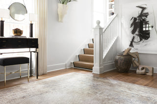 Loloi Sienne SIE-01 Ivory/Pebble Area Rug Lifestyle Image Feature