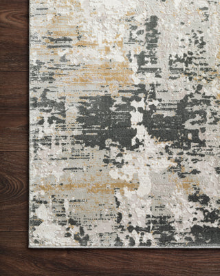 Loloi Sienne SIE-07 Ivory/Granite Area Rug Corner Image