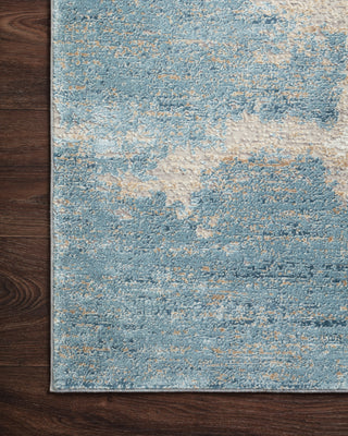Loloi Sienne SIE-08 Sand/Ocean Area Rug Corner Image