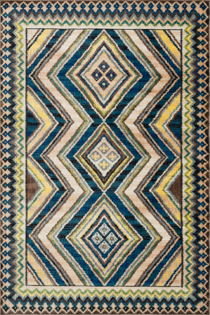Loloi Sierra SB-03 Blue / Multi Area Rug main image