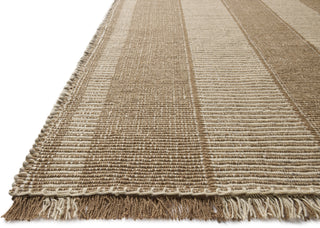Loloi Sigrid SIG-01 Brown / Ivory Area Rug Corner Image