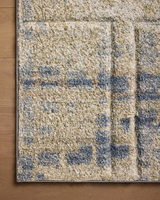 Silas SLA-05 Blue/Multi Area Rug by Loloi Corner Image