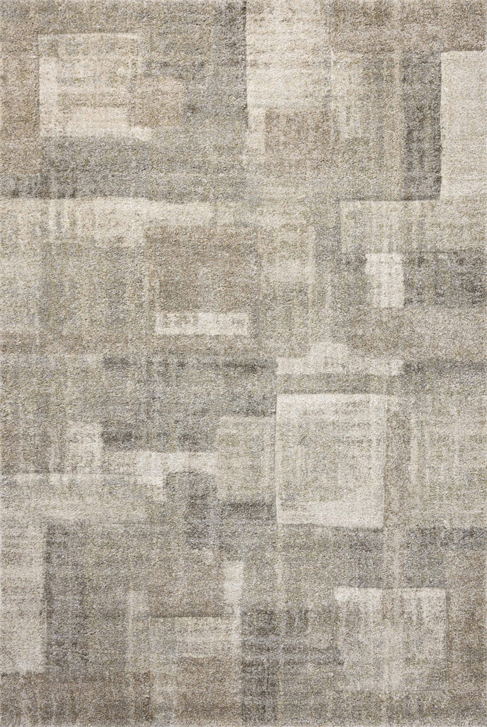 Silas SLA-06 Beige grey Area Rug by Loloi main image