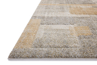 Silas SLA-06 Gold/Yellow grey Area Rug by Loloi Corner Image