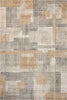 Silas SLA-06 Gold/Yellow grey Area Rug by Loloi main image