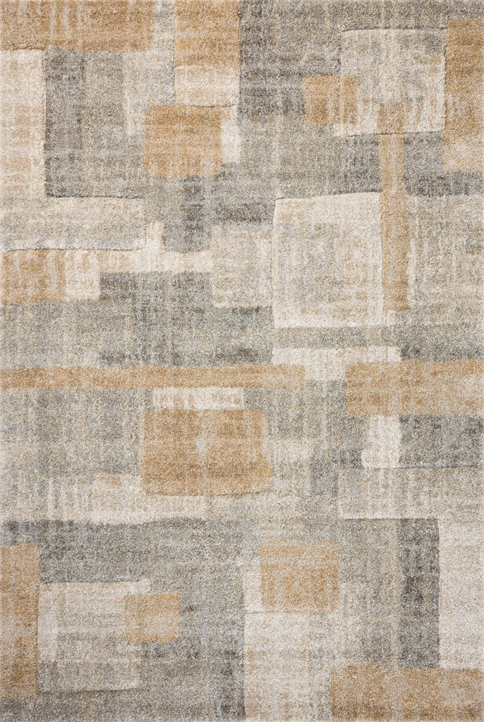 Silas SLA-06 Gold/Yellow grey Area Rug by Loloi main image