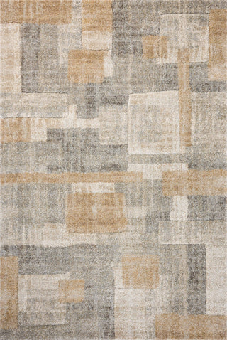Silas SLA-06 Gold/Yellow grey Area Rug by Loloi main image