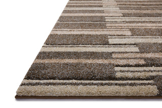 Silas SLA-08 Beige brown Area Rug by Loloi Corner Image