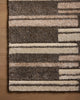 Silas SLA-08 Beige brown Area Rug by Loloi Corner Image