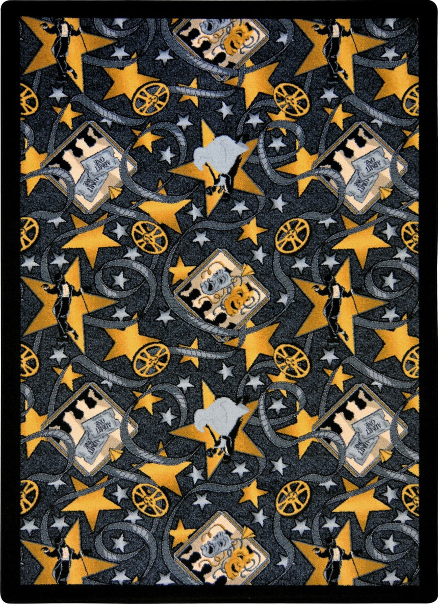 Matinee Rug Joy Carpets Any Day Matinee Silver Screen Charcoal Area Rug ...