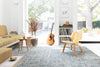 Loloi Simone SIM-02 Blue Area Rug Lifestyle Image Feature