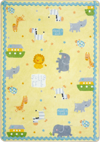 Joy Carpets Kid Essentials Simply Noah Multi Area Rug