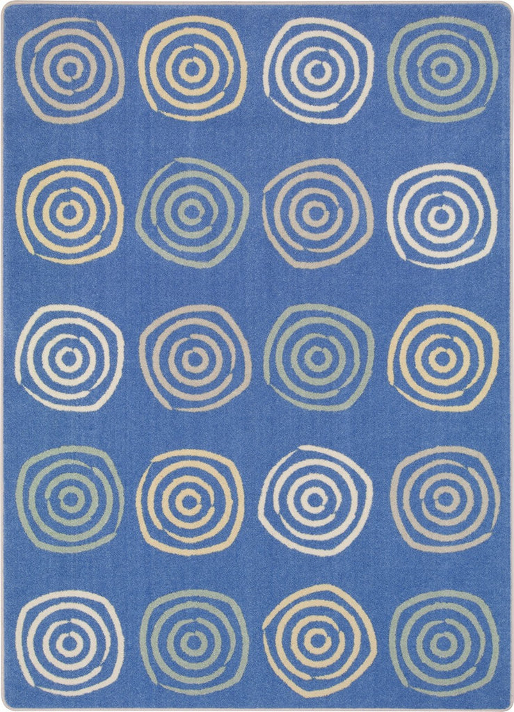 Joy Carpets Kid Essentials Simply Swirls Pastel Area Rug