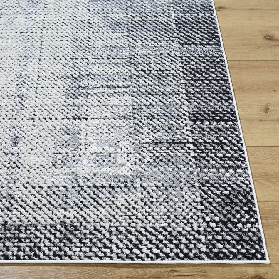 Light Silver Rug Livabliss Siyah SIY-2306 Light Silver Area Rug – Incredible Rugs and Decor