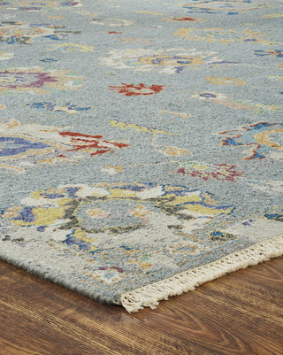 Ancient Boundaries Sena Color SEN-1181 Blue Area Rug Corner Image