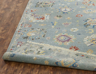 Ancient Boundaries Sena Color SEN-1181 Blue Area Rug Detail Image