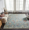 Ancient Boundaries Sena Color SEN-1181 Blue Area Rug Lifestyle Image Feature