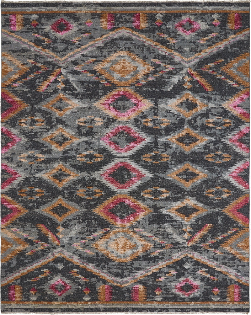 Ancient Boundaries Sena Color SEN-1185 Black Area Rug main image