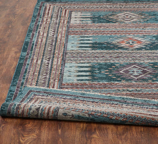 Ancient Boundaries Sena Color SEN-1187 Blue Area Rug Detail Image