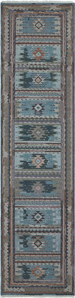 Ancient Boundaries Sena Color SEN-1187 Blue Area Rug Runner Main Image