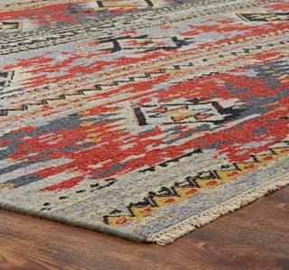 Ancient Boundaries Sena Color SEN-1191 Red Area Rug Corner Image