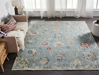 Ancient Boundaries Sena Color SEN-1181 Blue Area Rug Lifestyle Image Feature