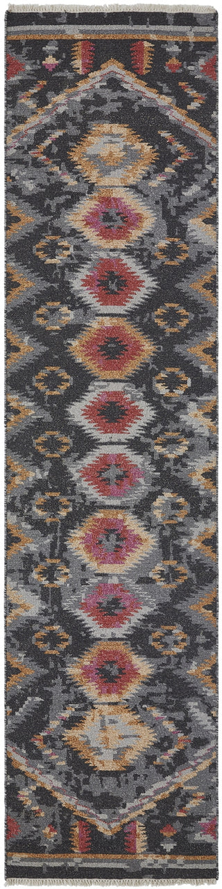 Ancient Boundaries Sena Color SEN-1185 Black Area Rug Alternative Image