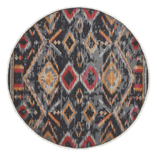 Ancient Boundaries Sena Color SEN-1185 Black Area Rug Alternative Image