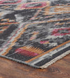 Ancient Boundaries Sena Color SEN-1185 Black Area Rug Corner Image