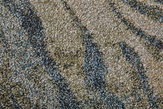 Feizy Skyview 39Q8F Gray/Green/Ivory Area Rug Corner Image