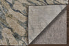 Feizy Skyview 39Q8F Gray/Green/Ivory Area Rug Detail Image