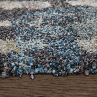 Feizy Skyview 39QBF Gray/Black/Ivory Area Rug Lifestyle Image