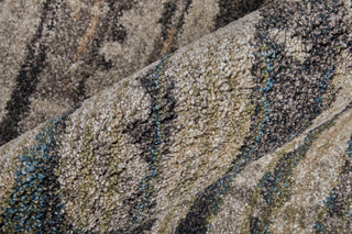 Feizy Skyview 39QBF Gray/Black/Ivory Area Rug Lifestyle Image