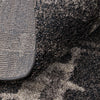 Feizy Skyview 39QDF Black/Gray/Ivory Area Rug Detail Image