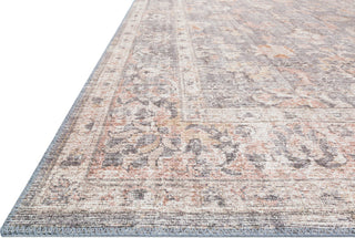 Loloi II Skye SKY-01 Grey/Apricot Area Rug Corner Image