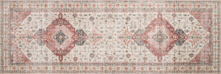 Loloi II Skye SKY-02 Ivory/Berry Area Rug Lifestyle Image Feature