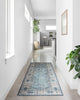 Loloi II Skye SKY-03 Denim/Natural Area Rug Runner Image